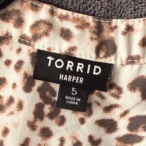 Torrid Animal Print Top